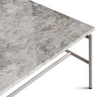 Rebar Sohvapöytä 100x104 cm Fossil Grey