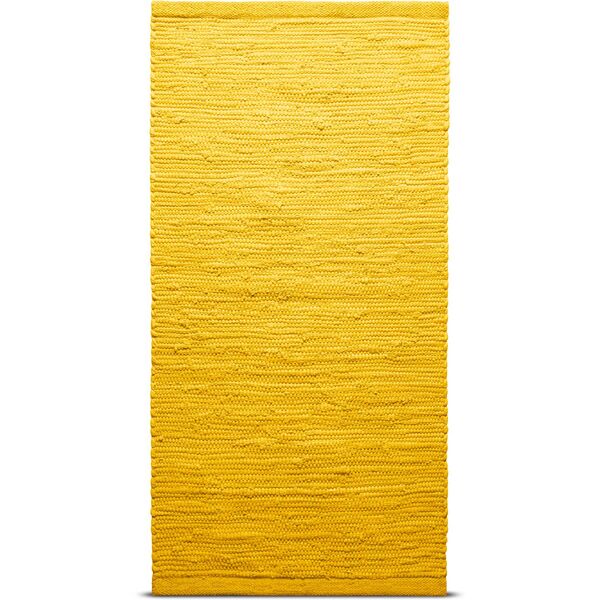 Cotton Tæppe Raincoat Yellow 65x135 cm