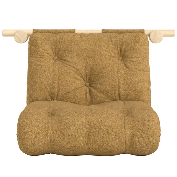 Hooked Chair Bed Golden Ochre