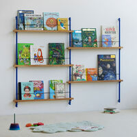 Magazine Hylde 123x162 cm Eg/Dybblå