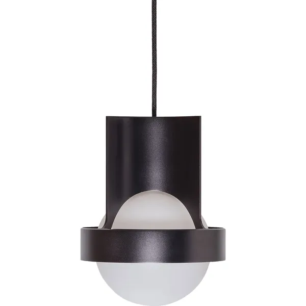 Loop Single Ceiling Lamp with Sphere IV Gold