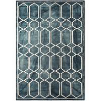 Tie Dye Ullmatta 250x350 cm Grafit