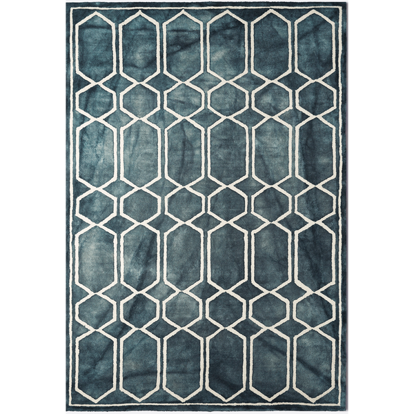 Tie Dye Ullmatta 250x350 cm Grafit