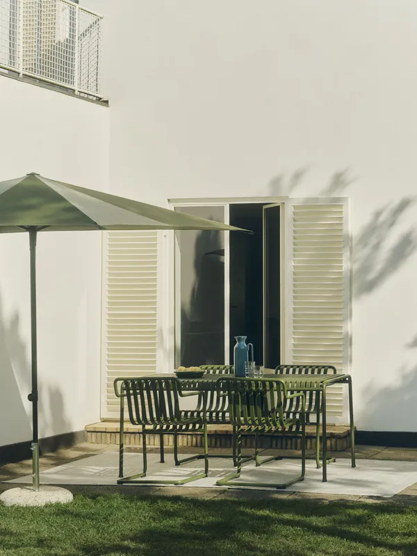 Terrazza Parasol Square Green / Dark Green