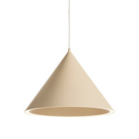 Annular Pendel Ø32 cm Beige