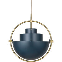 Multi-Lite Riippuvalaisin 36 cm Messinki / Keskiyönsininen
