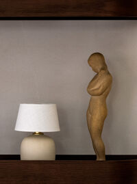Torso Lampa Portabel Ø117 cm Sand