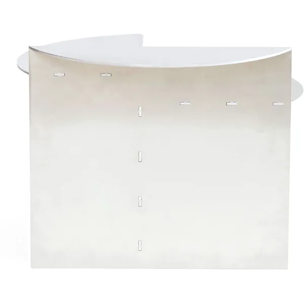 Rivet Sidebord Aluminium