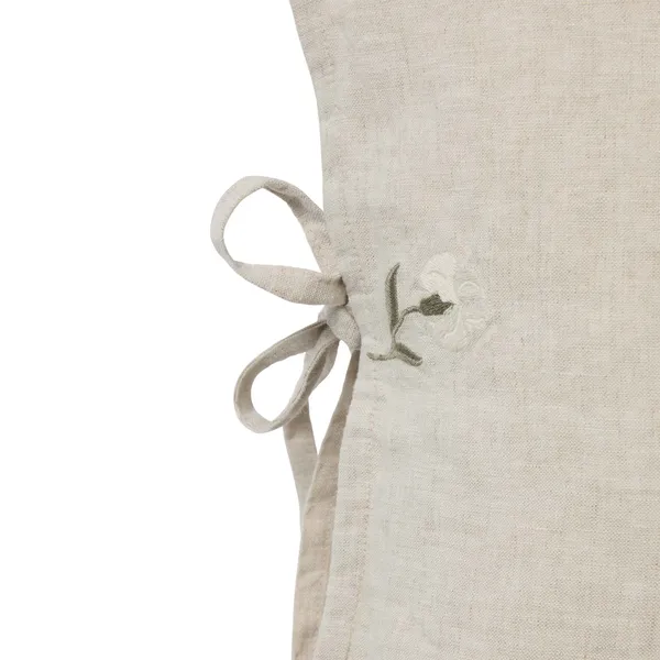 Embroidered Linen Pillowcase 50x60 cm