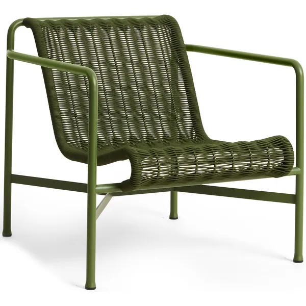 Palissade Cord Lounge-Tuoli Matala Olive