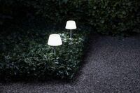 SunLight Solcell Lampa Vit 37 cm