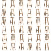 Wood H23 Barpall Ek