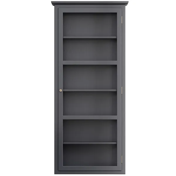 N4 Vitrineskap Anthracite