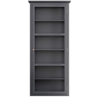 N4 Vitrineskap Anthracite