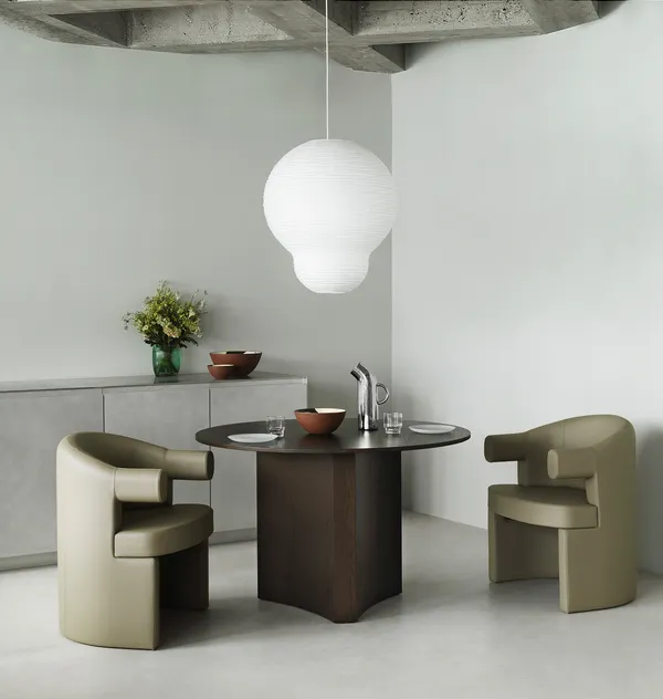 Burra Spisestol Ultra Skinn Grå 41585
