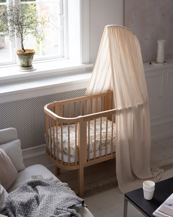 Bedside Crib Wood