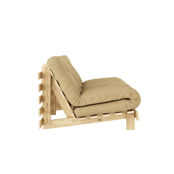 Roots 160 Sovesofa Med Madras Raw / Wheat Beige