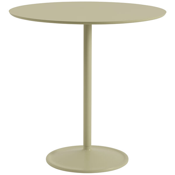 Soft Barbord Ø95x95 cm Laminat Beige Green