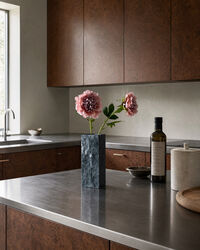 Edge Vase Medium Grey Cartier