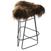 Iceland Barstol 65 cm Sort / Wild Brown