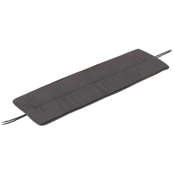 Linear Sædepude Til Bænk 110 cm Mørkegrå