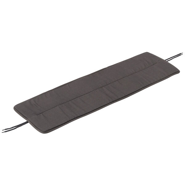 Linear Sædepude Til Bænk 110 cm Mørkegrå