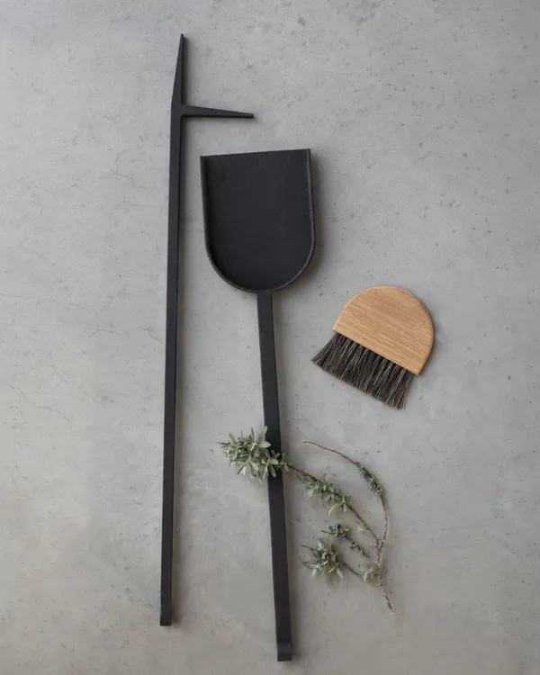 Fire-works Fireplace Tools Cast Iron