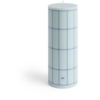 Column Blockljus Stor Blå / Ljusblå