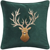Reindeer Tyynynpäällinen 50x50 cm Vihreä