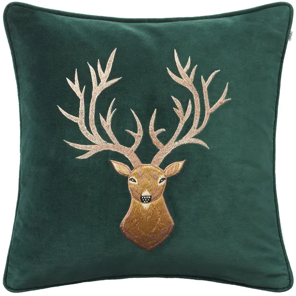 Reindeer Tyynynpäällinen 50x50 cm Vihreä