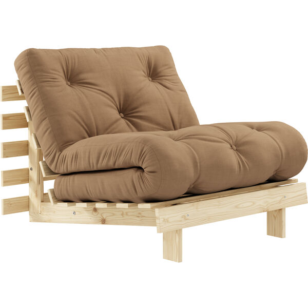 Roots 90 Loungestol Furutre / Mocca