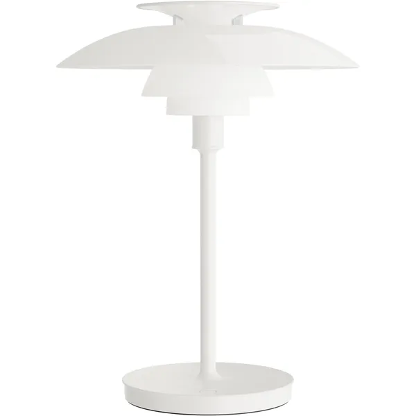 PH 80 Bordlampe Bærbar Opalhvid