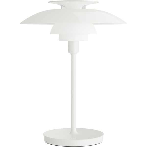 PH 80 Bordslampa Portabel Opalvit