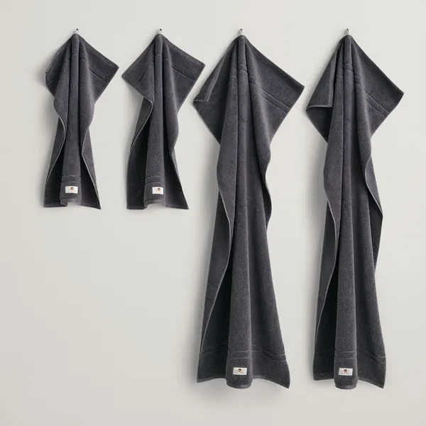 Archive Shield Handdukar 50x70 + 140x70 cm 4-pack Anchor Grey