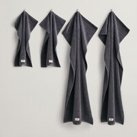 Archive Shield Handdukar 50x70 + 140x70 cm 4-pack Anchor Grey