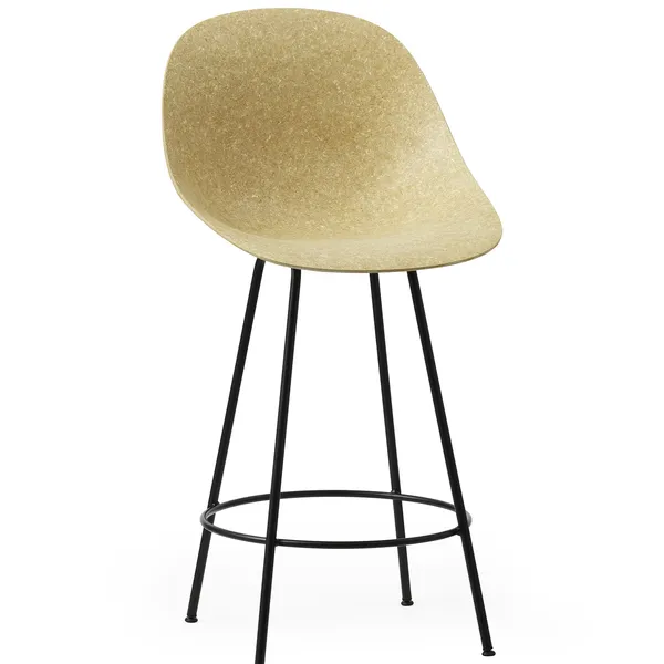 Mat Barstol 65 cm Hemp / Sort