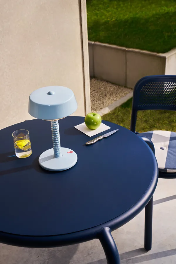 Bellboy Portable Table Lamp Jet Blue