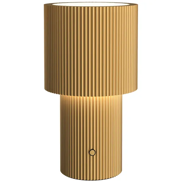 Iluma Bordlampe Bærbar Guld