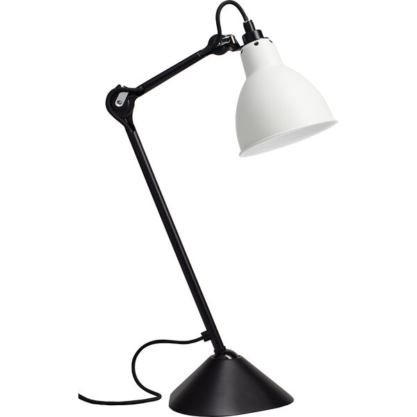 La Lampe Gras N°205 Pöytävalaisin Musta / Valkoinen