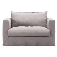 Stopning Til Le Grand Air Nou Love Seat Lin Misty Grey