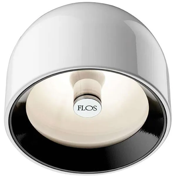 Wan Væg-/Loftslampe Hvid