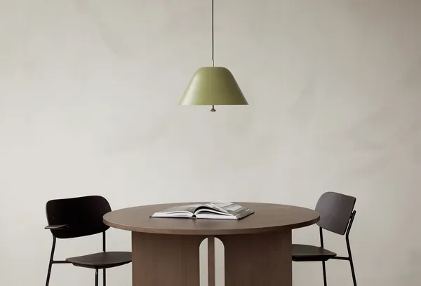Co Dining Chair Dark Stained Oak / Black Steel