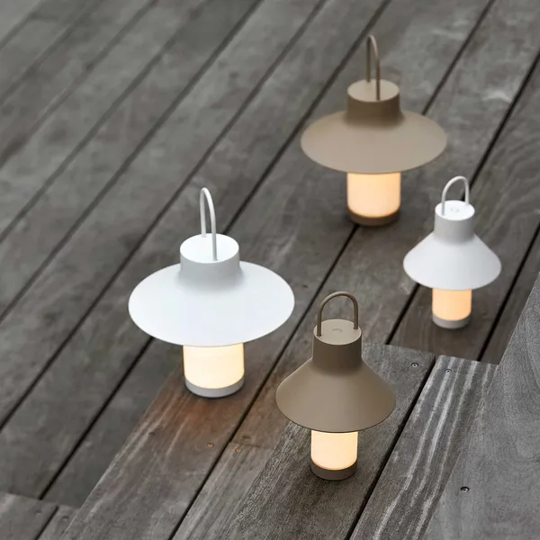 Shadow Large Bordslampa Vit