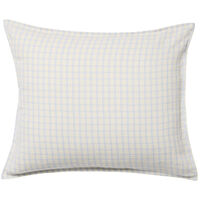 Gingham Sky Blue Muslin Örngott 50x60 cm