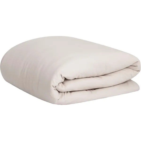 Eggshell Muslin Dynetrekk Enkel 210x150 cm