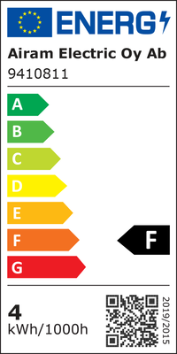 LED Ljuskälla Spisfläkt E14 3.3W 320lm 3000K Klar