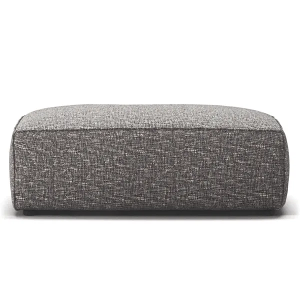 Grand Fotpall Marble Grey