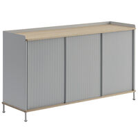 Enfold Skænk 45x148 cm Olieret Egetræ / Grå