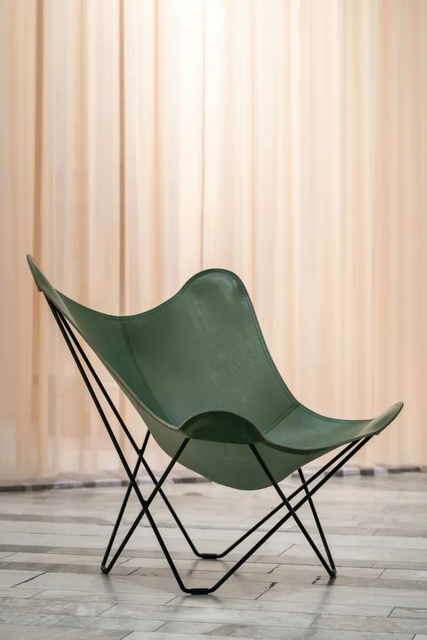 Pampa Mariposa Butterfly Chair Grass Green / Black