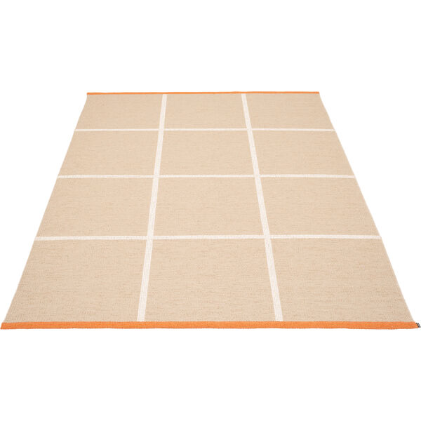 Criss Plastmatte Beige / Vanilla / Pale Orange 180x260 cm
